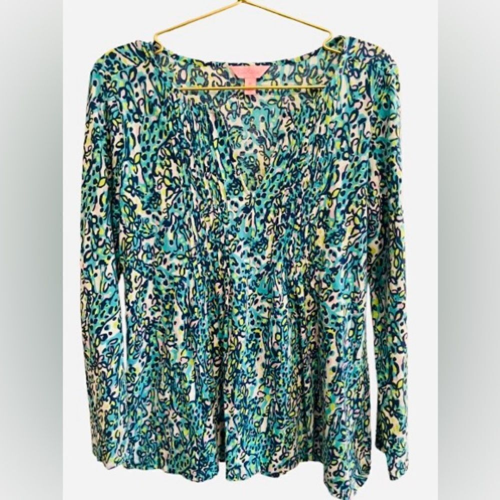 Lilly Pulitzer Blouse with Buttoned Detail